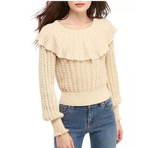 Free People Crazy In Love Ruffle Sz XS